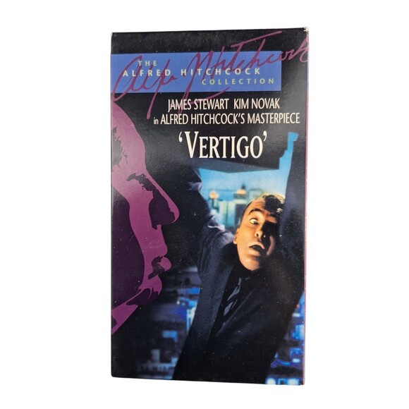 Vertigo (VHS, 1998) Alfred Hitchcock Collection James Stewart Kim Novak Tested - Picture 1 of 2